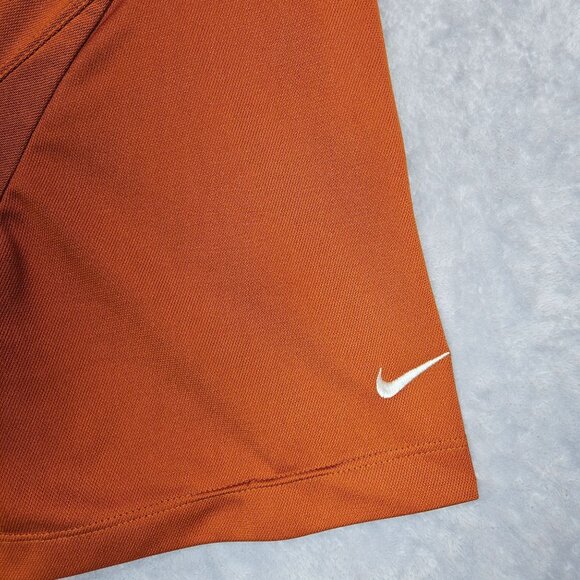 Nike Golf Tour Performance Dri-Fit Polo Shirt Mens XXL Burnt Orange Logo golf - Picture 6 of 10